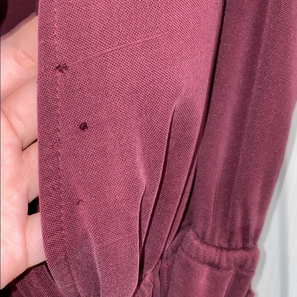 Burgundy romper - Picture 5 of 6